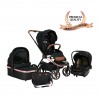 Bebe Stars Πολυκαρότσι Jewel 3σε1 Volcano Black 350-188